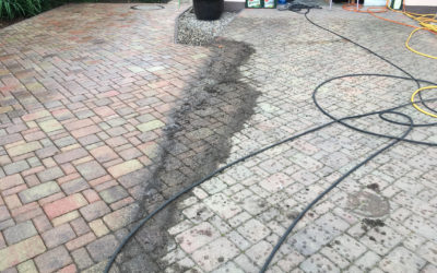 Čištění zámkové dlažby – Březenec